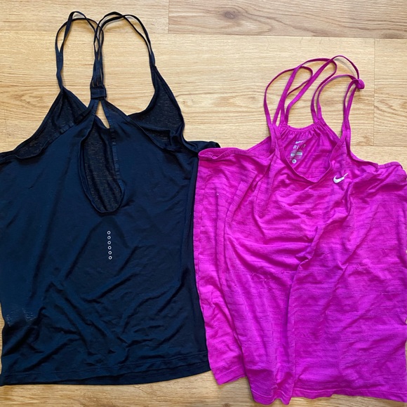 Two Nike Drift Tank Tops - Picture 2 of 5